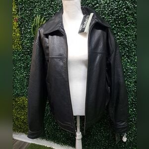 Roundtree & Yorke Black Lightweight Shirt Jacket